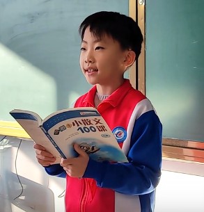 东营丽景小学三年级六班晨读视频